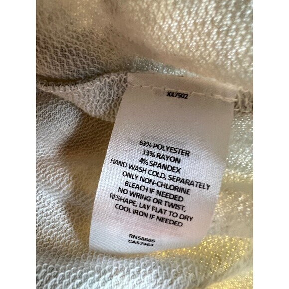 Abound Half Zip Cropped Sweatshirt Womens XS Blue Tie Dye Raglan Sleeve NWT - Picture 6 of 7